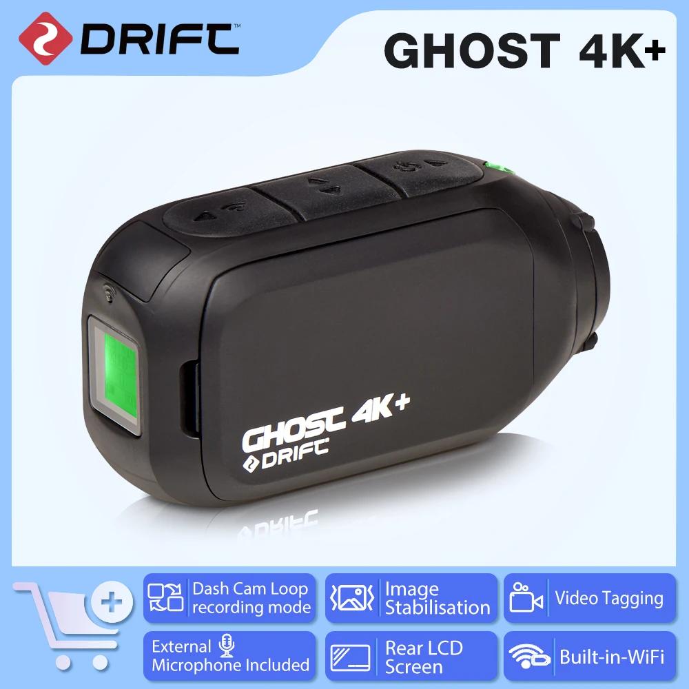 Drift Ghost 4k Plus ׼ ī޶ HD   ٵ    ķ,   , 1950mAh ͸